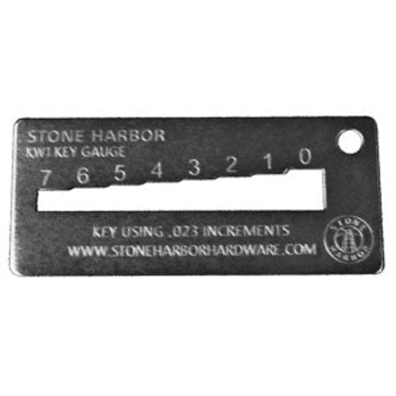 Kwikset Key Gauge