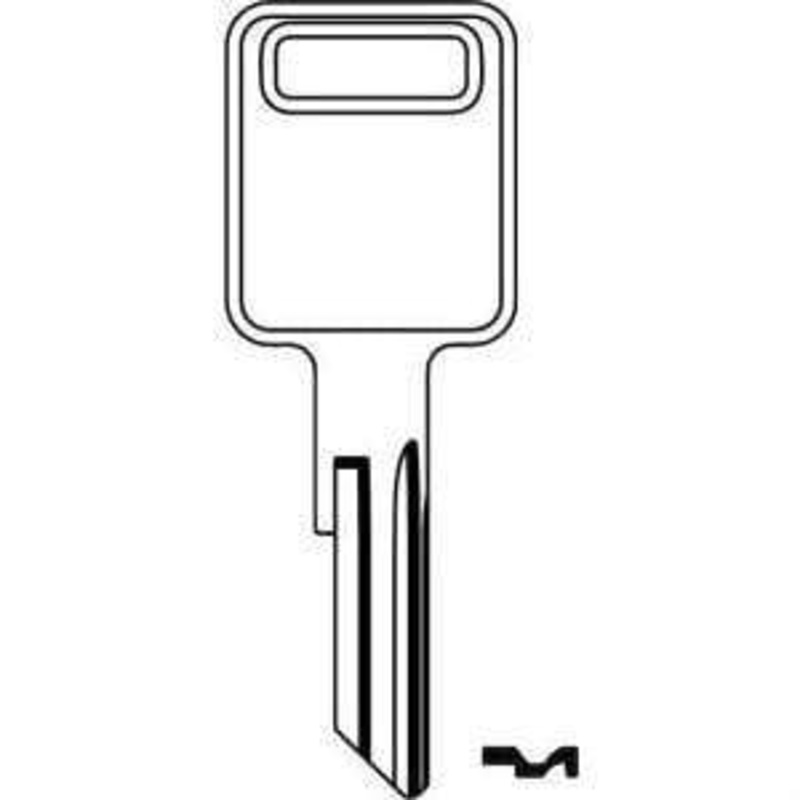 RA4 1970AM Box of 50 Nickel Plated Key Blanks