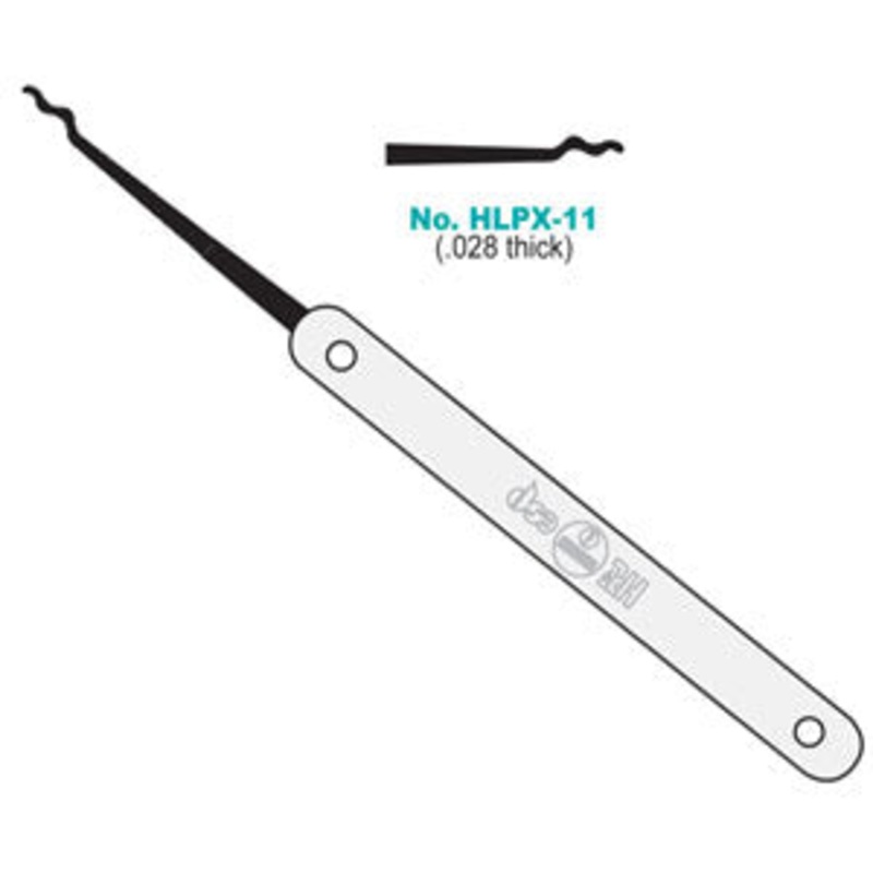 HLPX-11 Heavy Duty Rake Pick with Handle .028