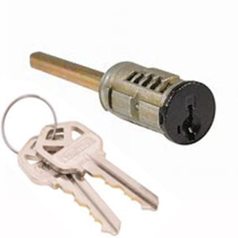 KW1 Kwikset SmartKey Replacement Cylinder for Deadbolts 83373-Black Finish