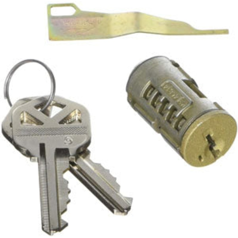 KW1 Kwikset SmartKey Replacement Cylinder for Knobs and Levers 83279-Gold Finish