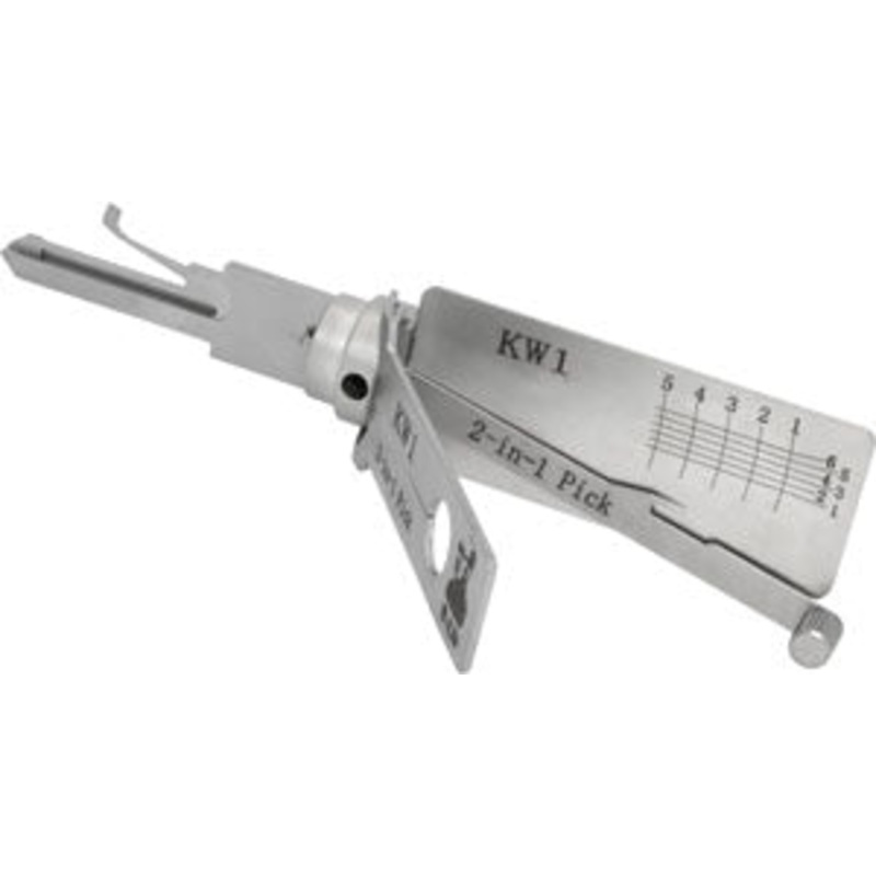 Lishi KW5 2-in-1 Pick and Decoder for Kwikset 6 pin Locks