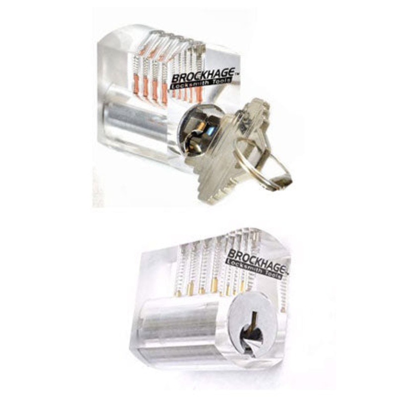 See Through Practice Lock with Spool Pins ST-35W