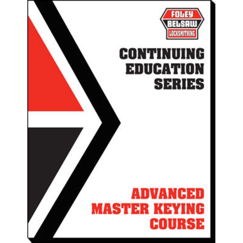 Advanced Master Keying Printed Text Book Only