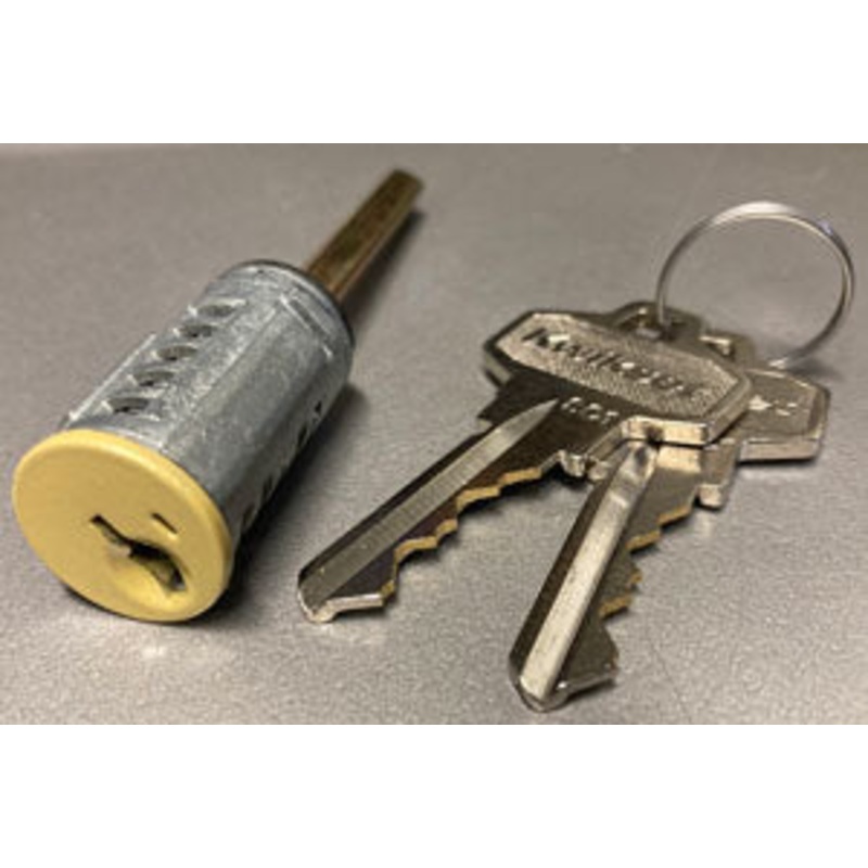 SC1 Keyway Kwikset SmartKey Replacement Cylinder for Deadbolts 85174-Gold Finish