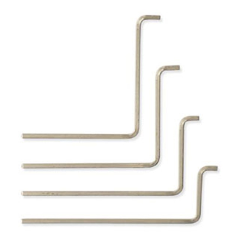 Set of 4 Letter Box Lever Tumbler Lock Pick/Tension Wrenches TW-400