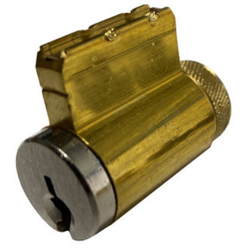 15985SC-26D-KD ILCO 5 Pin Key-in-Knob Cylinder in a Satin Chrome 26D Finish with Schlage C Keyway fits some Patio Doors