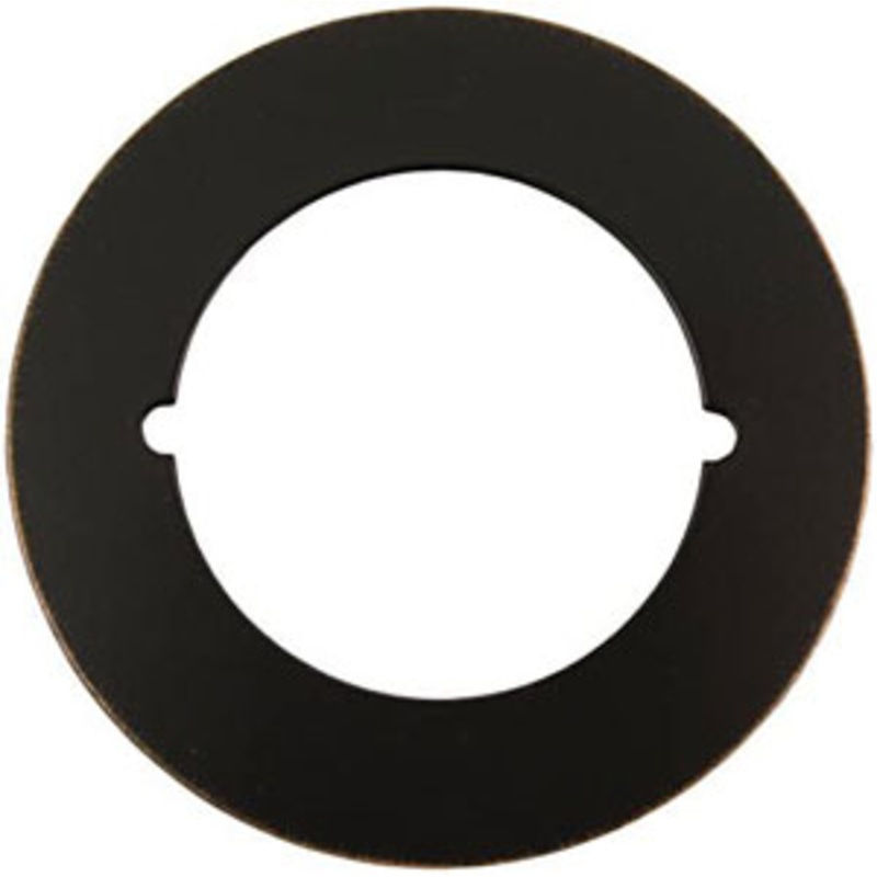 3-1/2 Scar Plate Matte Black 50135-19