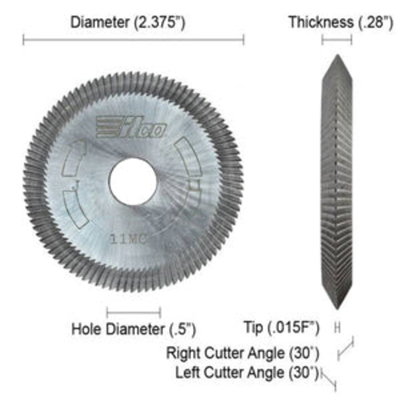 ILCO 11MC Cutter for ILCO Key Machines