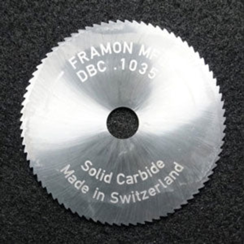.035 Carbide Cutter for Framon DBM-1 Flat Steel Key Duplicator DBC1035