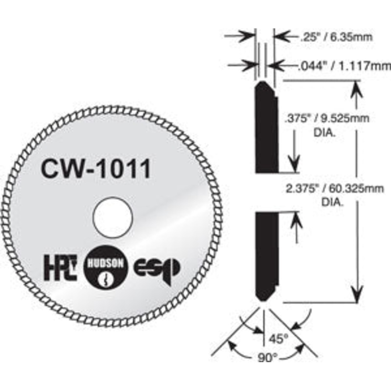 CW-1011 Small Cylinder & Auto Cutter for HPC Blitz 1200 machines