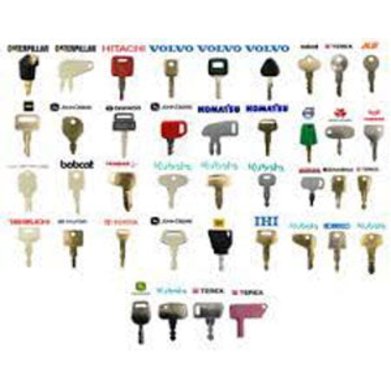 Heavy Equipment Pre-cut Keys 40 Key Set BDEKS40