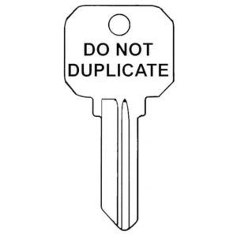 M1 Neuter Bow Do Not Duplicate Bag of 10 Brass Blanks M1-DND