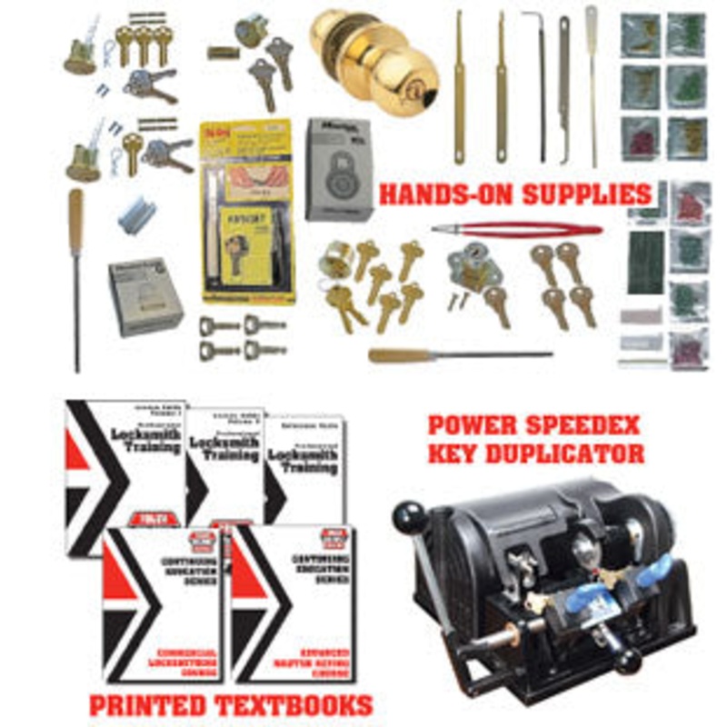 Payment #1 of 3 Institutional Locksmithing Online Course with 9180MC Power Speedex Key Machine Payment Plan
