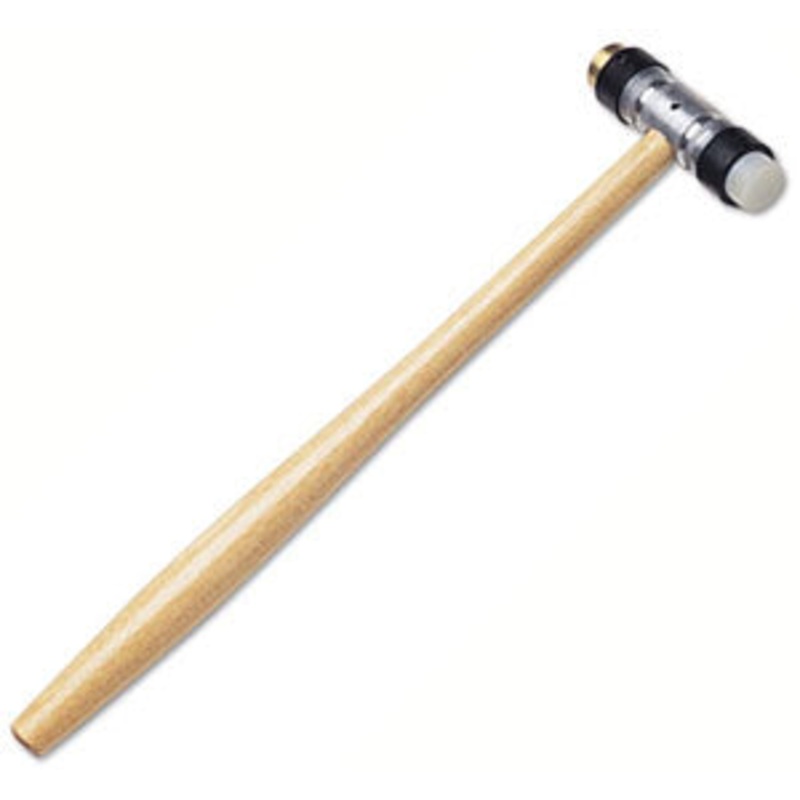 Precision Locksmithing Mallet with Brass and Nylon Faces