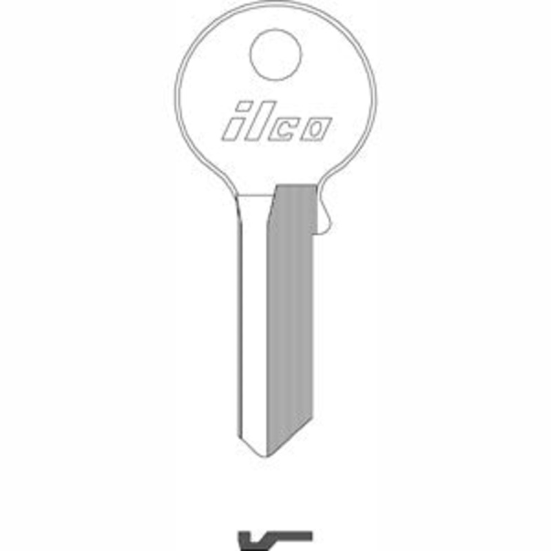 VR91 VR2 Bag of 10 Nickel Plated Brass Key Blanks
