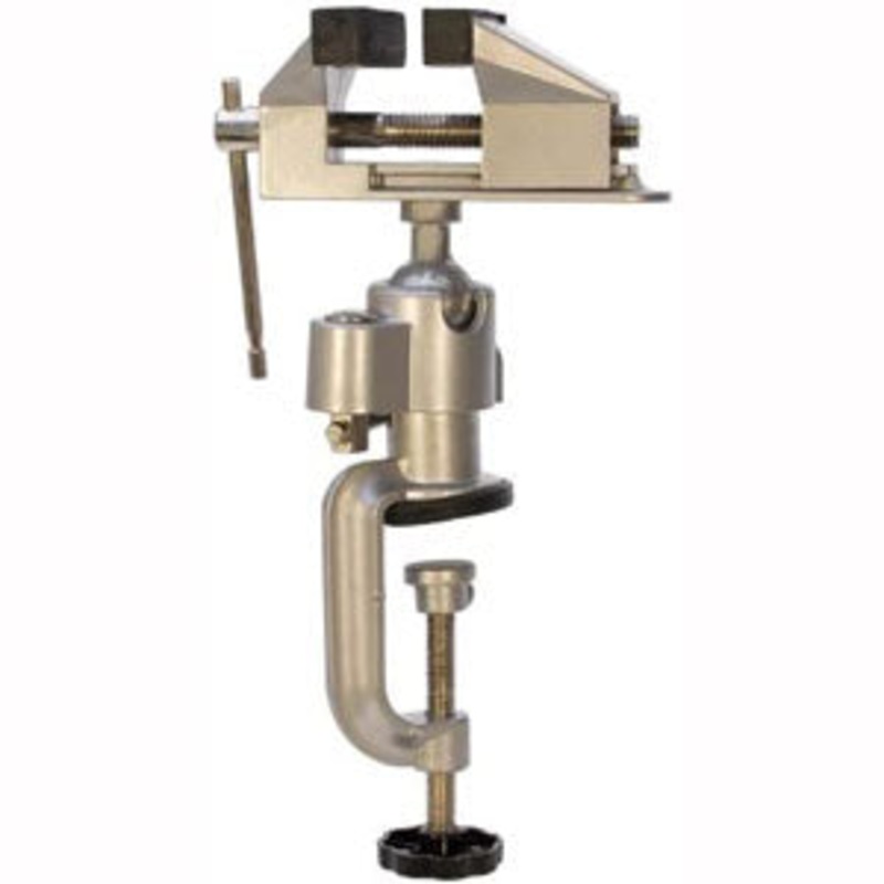 Clamp-On Swivel Vise