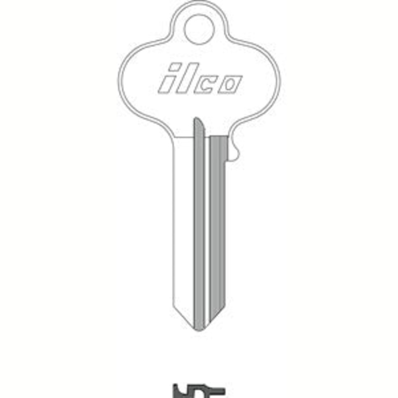 RU1 1011 Box of 50 Brass Key Blanks