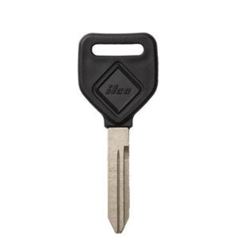 1629-P Bag of 5 Nickel Plated Plastic Head Key Blanks