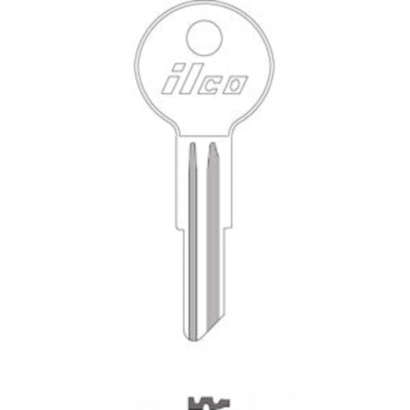 L1122AR Bag of Nickel Plated Brass Key Blanks
