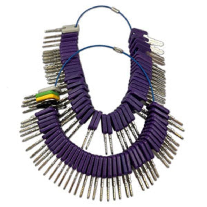 Set of Global-Link Pre-Cut Keys with Codes G301-G390 BDGLSET