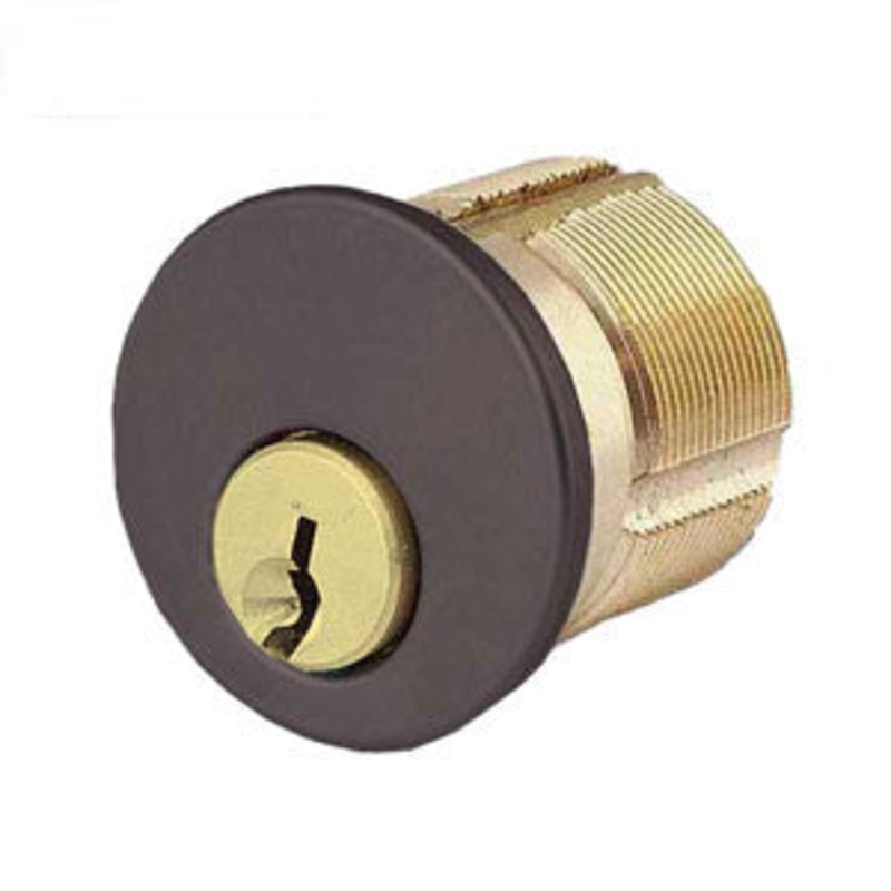 1-1/2 Mortise Cylinder SC1 Keyway Black 10B Finish