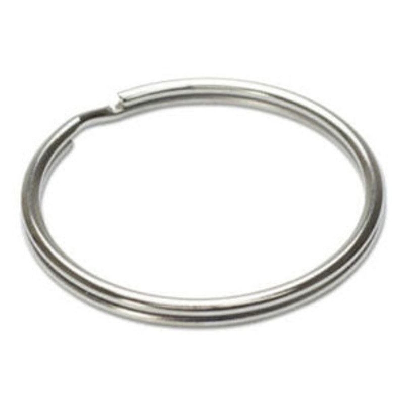 1 Key Rings – Tempered Split Key Rings Box of 100. 40082