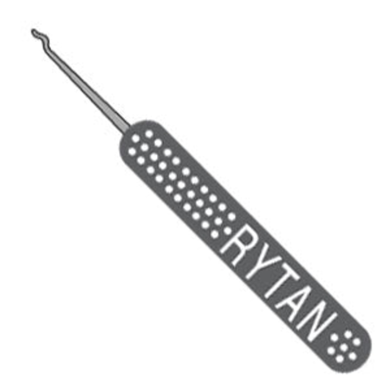Rytan Slim-Line Full-Size Gray 1/2 Rake Lock Pick SLP-16
