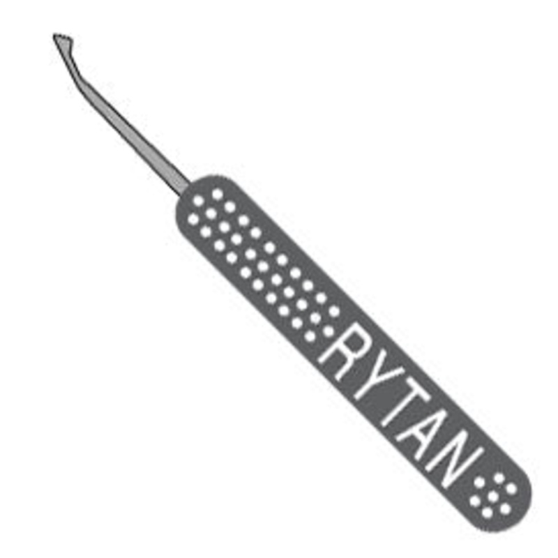 Rytan Slim-Line Full-Size Gray Diamond Hook Lock Pick SLP-14