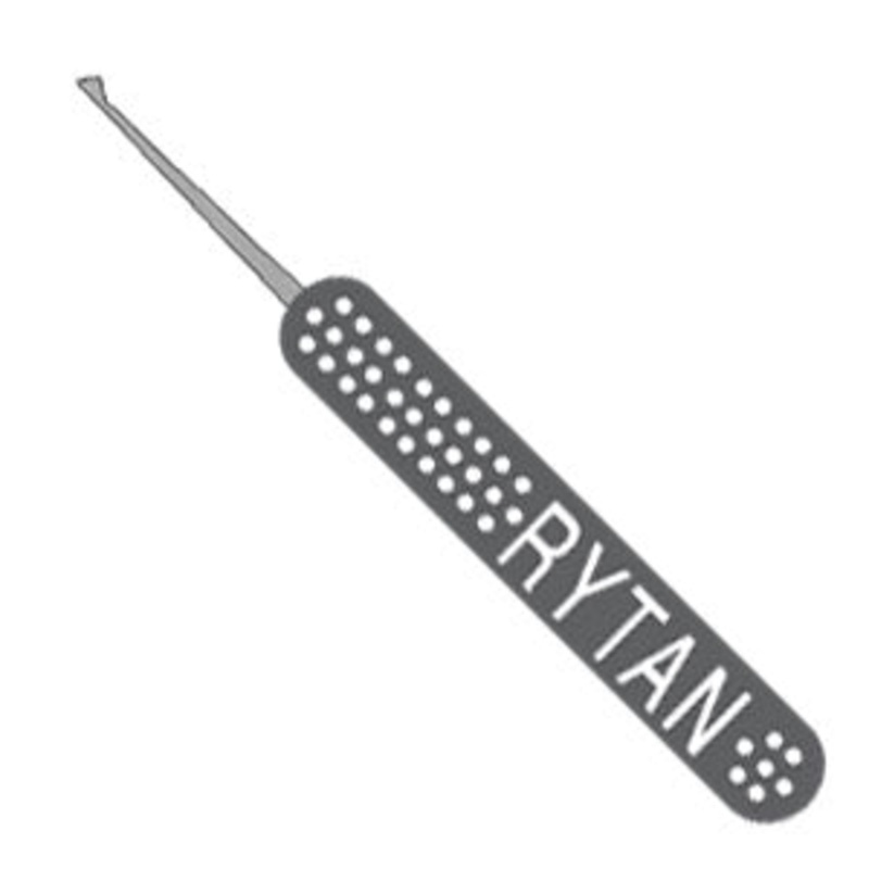 Rytan Slim-Line Full-Size Gray Diamond Lock Pick SLP-10