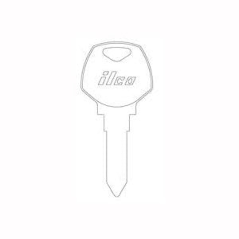 X96 Bag of 10 Nickel Plated Brass Key Blanks
