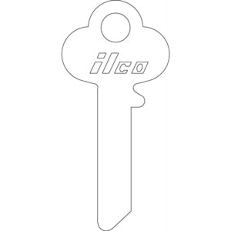 1239 Steel Key Blanks Bag of 10