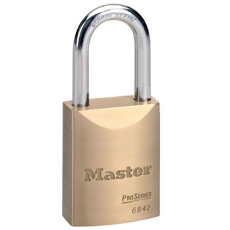 6842 Rekeyable Brass Padlock Kwikset