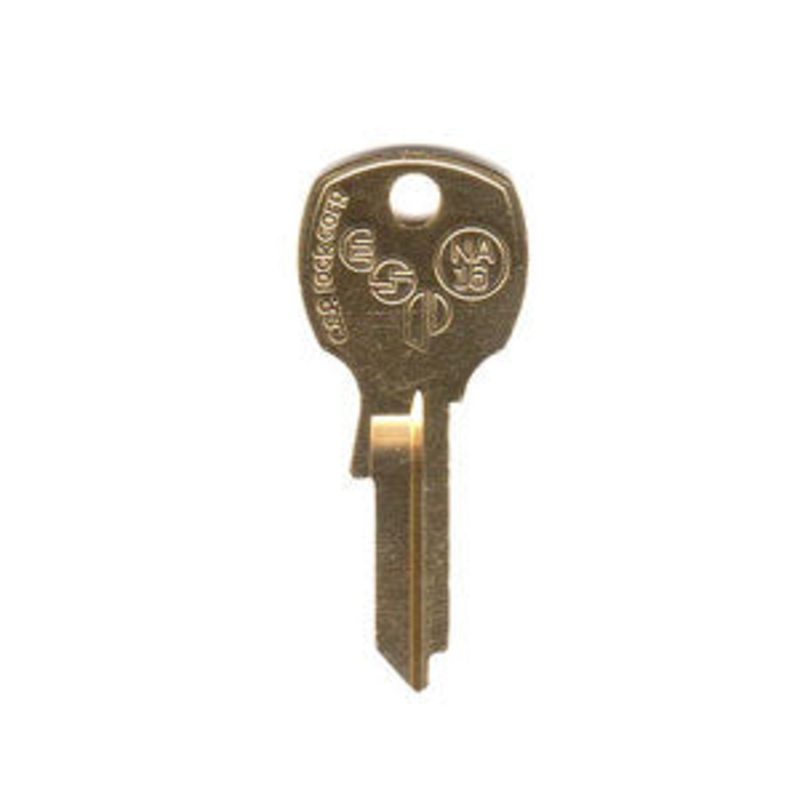 NA16 1646 Box of 50 Brass Key Blanks