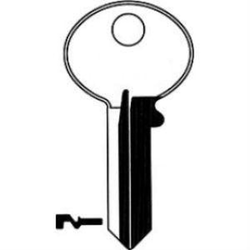 BO1 R1003M Bag of 10 Brass Key Blanks