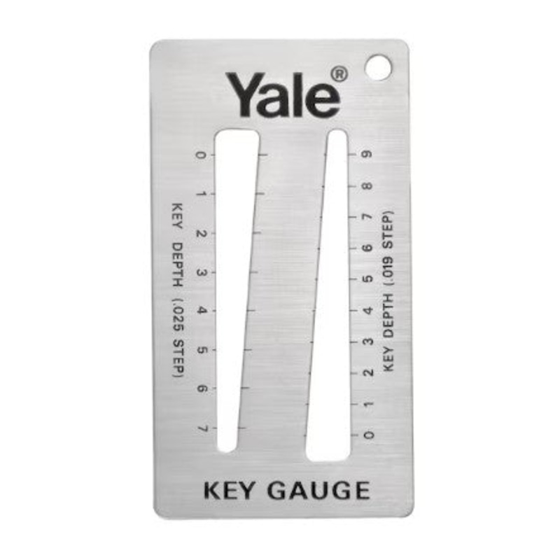 Yale KG1 Key Gauge for .019 and .025 Increments
