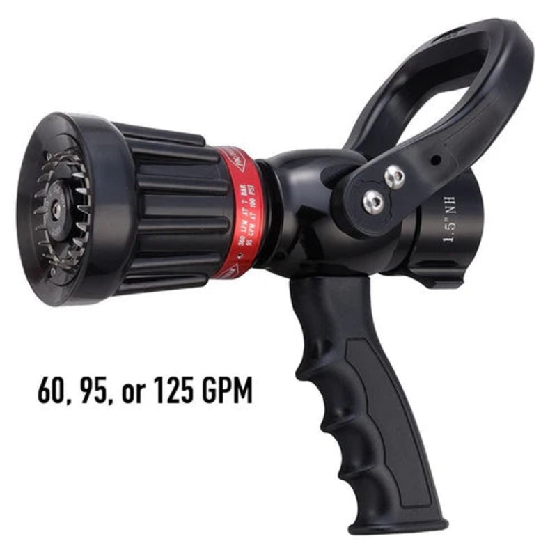 1372 – 1-1/2 Constant Gallonage Nozzle 60, 95, or 125 GPM (Preset to 125 GPM)