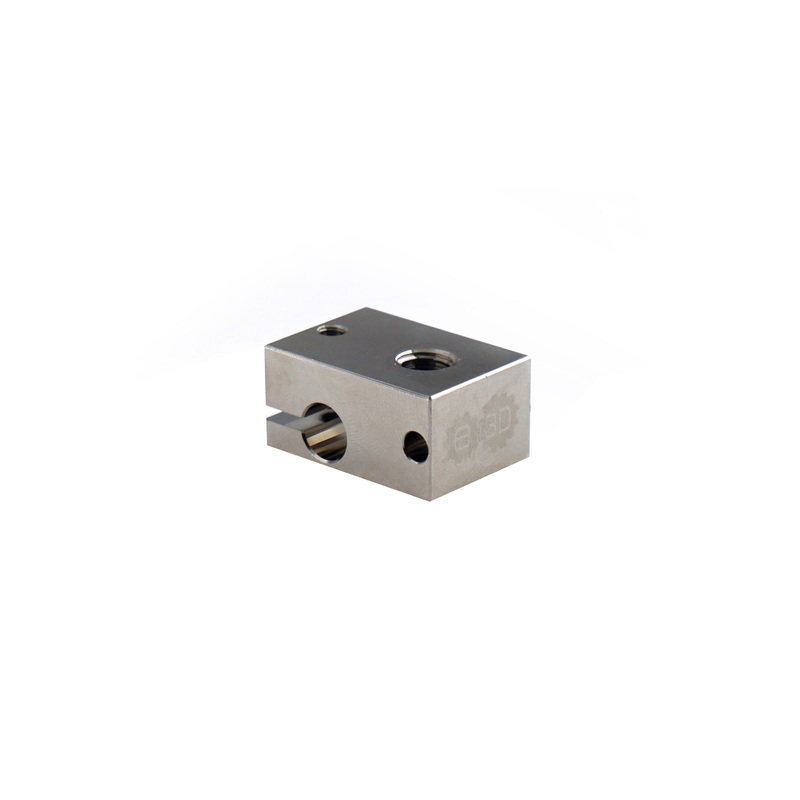 V6 Plated Copper HeaterBlock|V6-BLOCK-CARTRIDGE-COP-INC-FIX