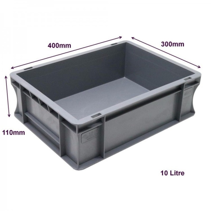 10 Litre Euro Box – 400mm x 300mm x 110mm – SPK4311