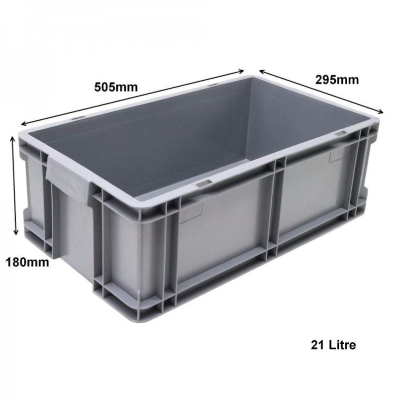 21 Litre Euro Box – 505mm x 295mm x 180mm – SPK18K