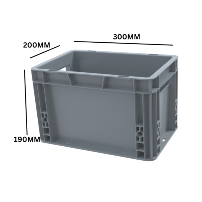 7 Litre Euro Box – 300mm x 200mm x 190mm – SPK3017