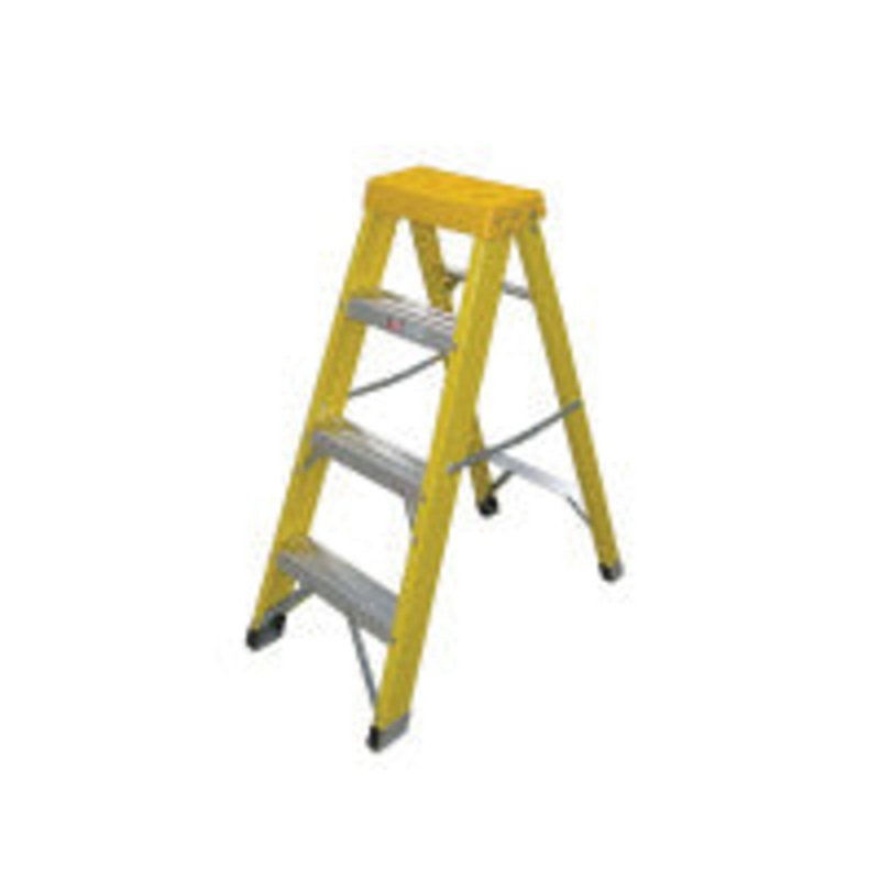 Zarges ZAR300514 Fibreglass Swingback Steps Open 1.05m Closed 1.18m 4 Rungs