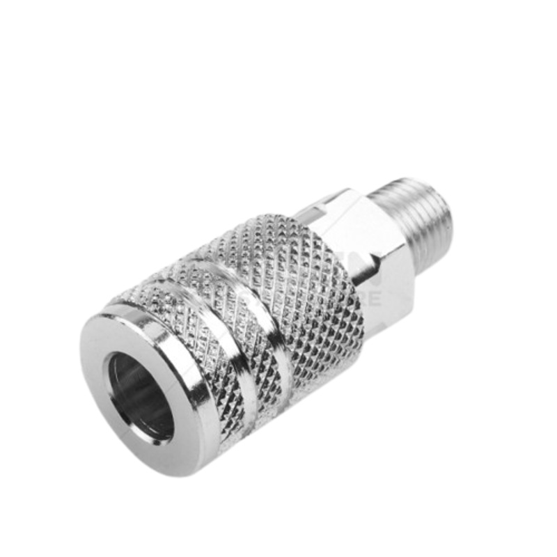 1/4 in. MALE STEEL INDUSTRIAL COUPLER