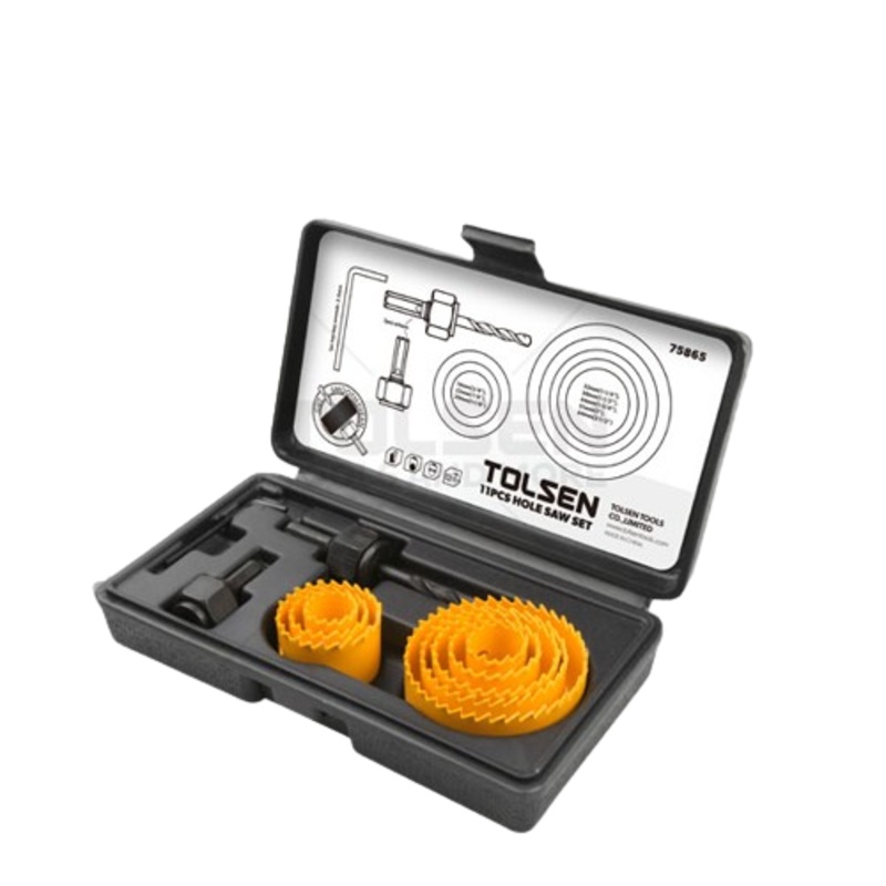 11PCS HOLE SAW SET