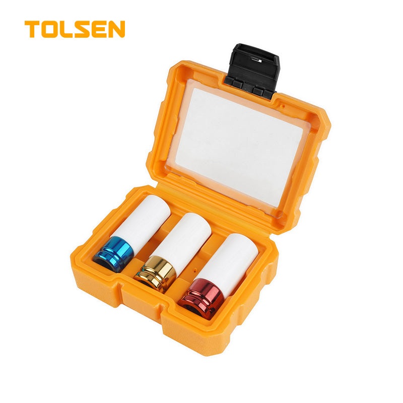 3PCS 1/2 DRIVE IMPACT WHEEL NUT SOCKET SET