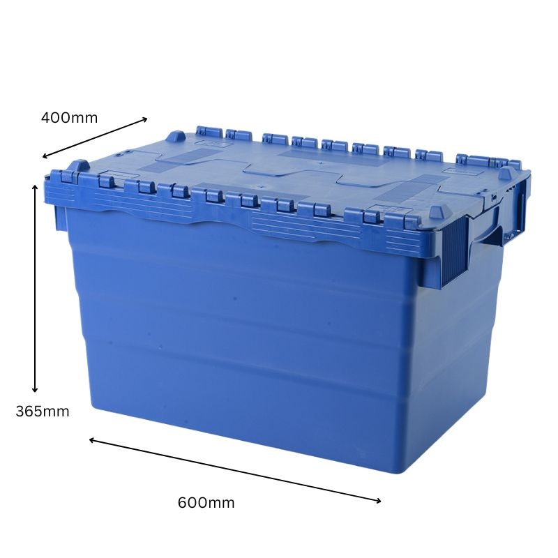 66 Litre Blue Tote Box – 600mm x 400mm x 365mm – SPKM365