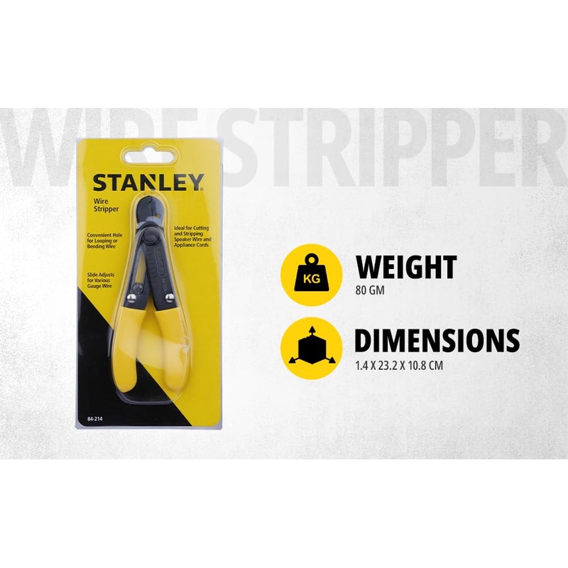 STANLEY STHT84508  Wire Cutter/Stripper – Pack of 5