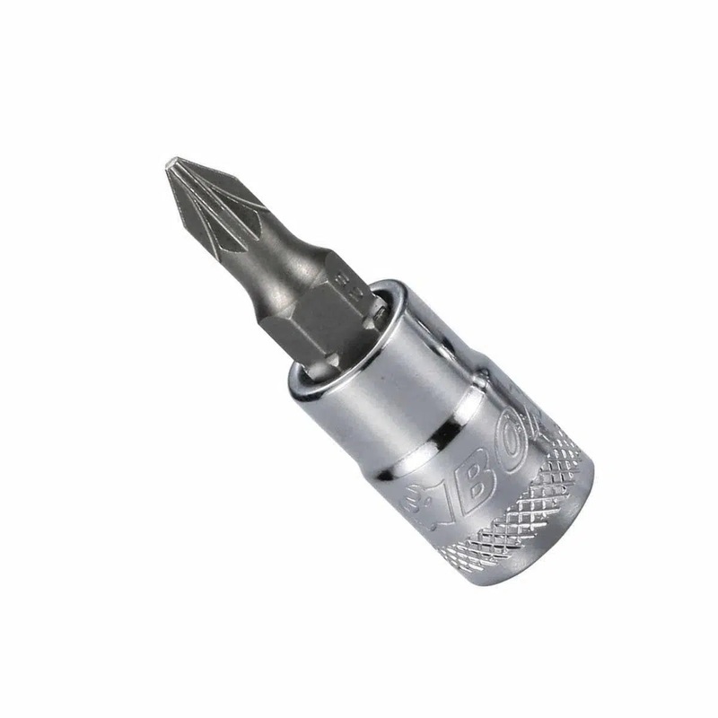 1/4 Drive Pozi Bit Socket PZ0 w/ Mirror Finish
