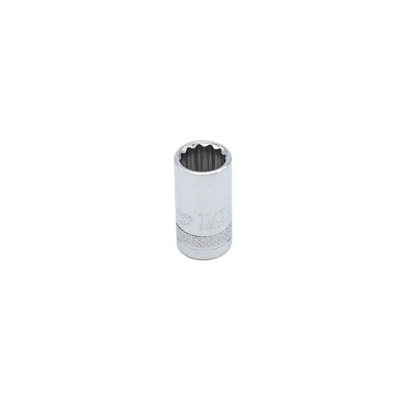 11/32 1/4 Drive 12-Point Socket