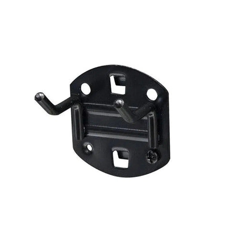 2 Long, Dual Metal Post Hanger, For Perforated Wall